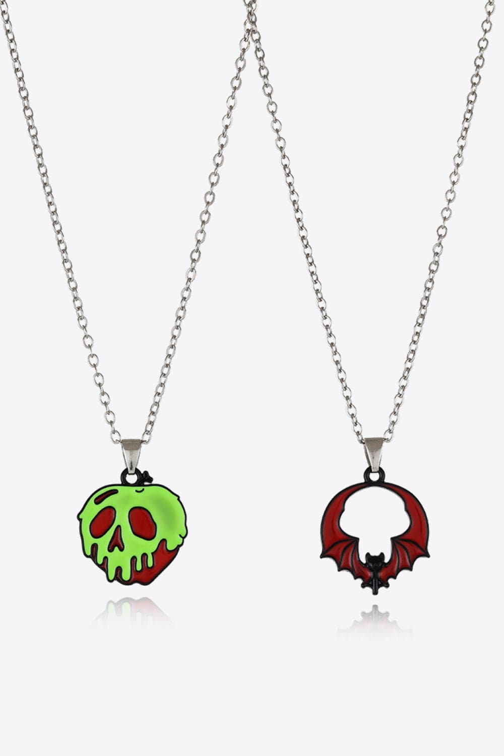 Spooky Charm Two-Piece Necklace Set