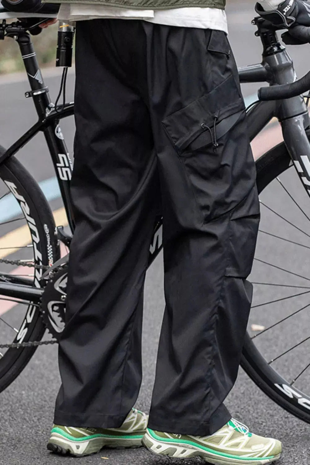 Men's Wide Leg Cargo Pants Simply Love