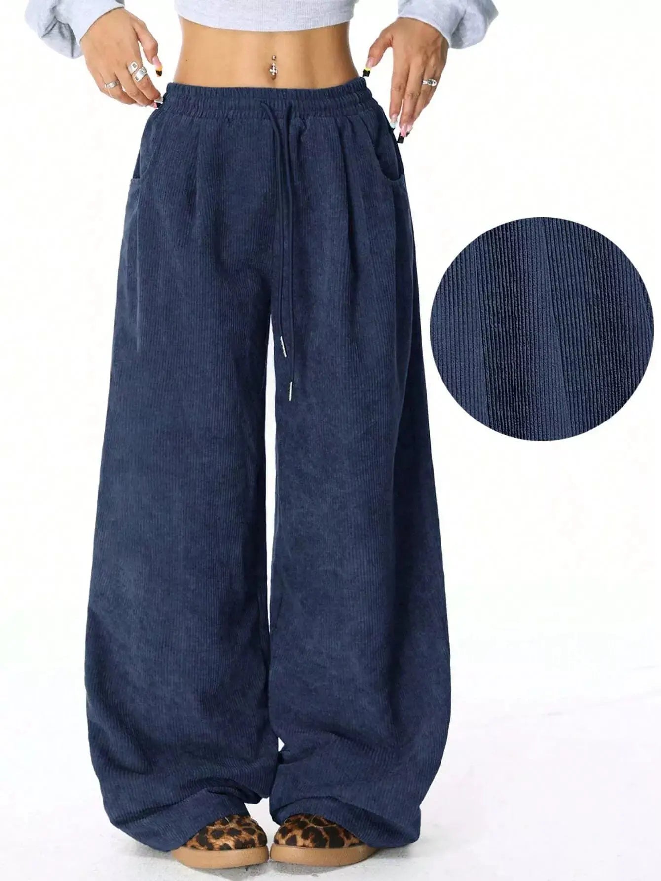 Corduroy Wide Leg Pants Simply Love