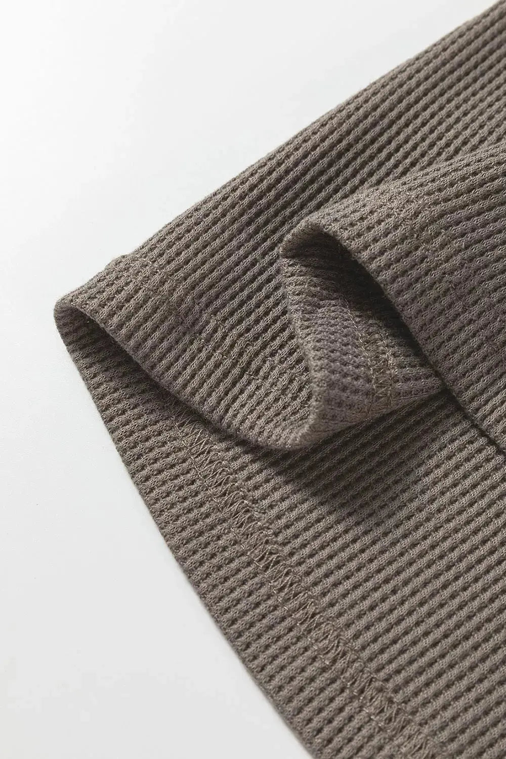 Waffle Knit Shirt Tunic Dress Simply Love