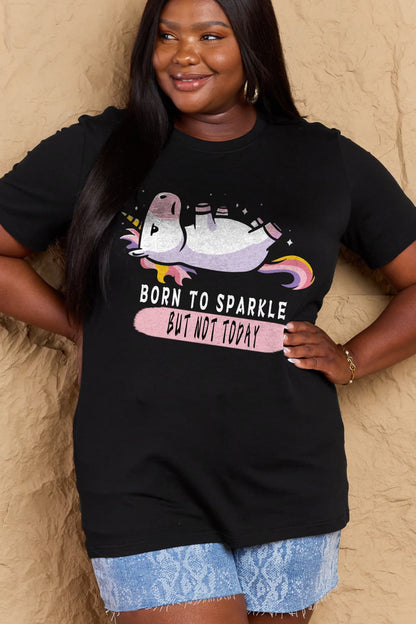 Simply Love: Sparkle Tee - Soft Cotton