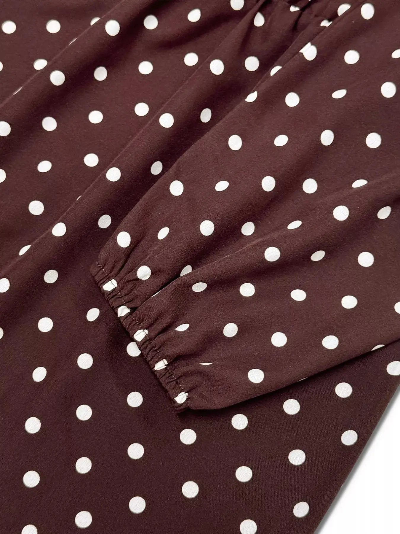 Plus Size Polka Dot Ruffle Hem Mini Dress Simply Love