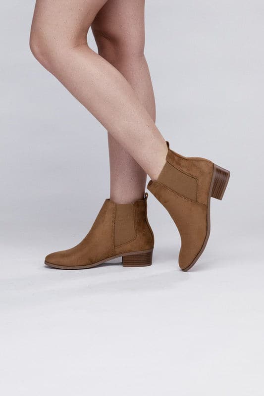 Teapot Ankle Booties.