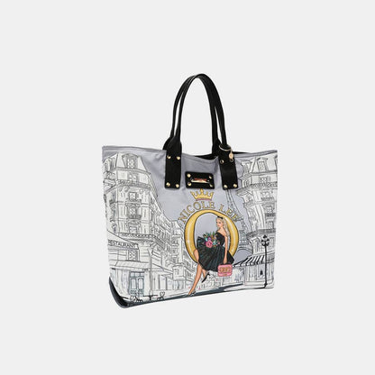 Chic reversible handbag by Nicole Lee