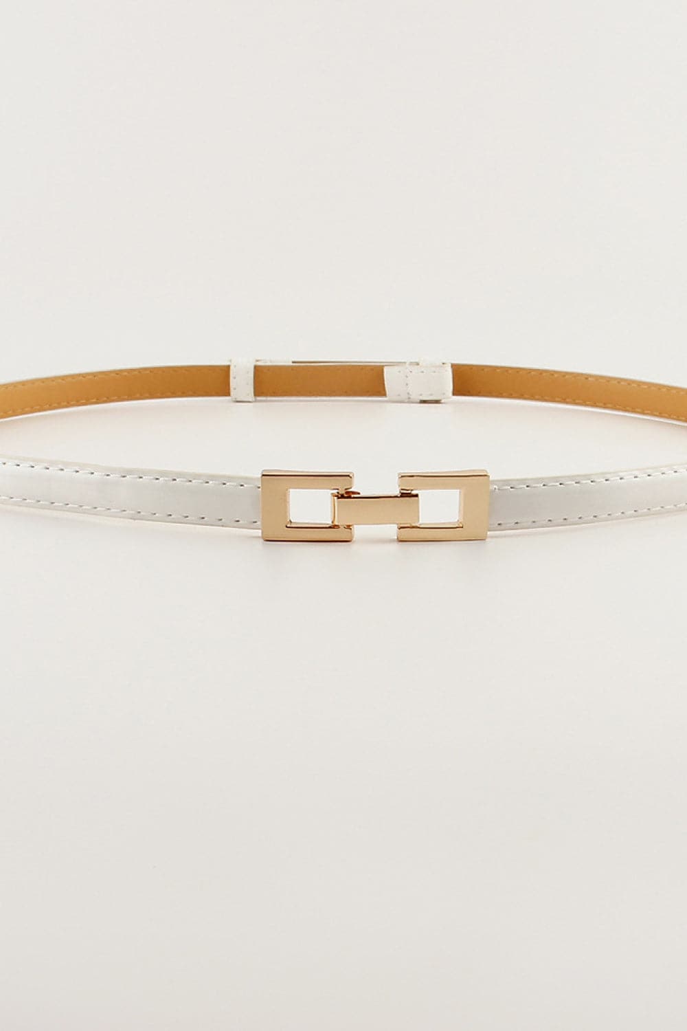 PU Skinny Belt.