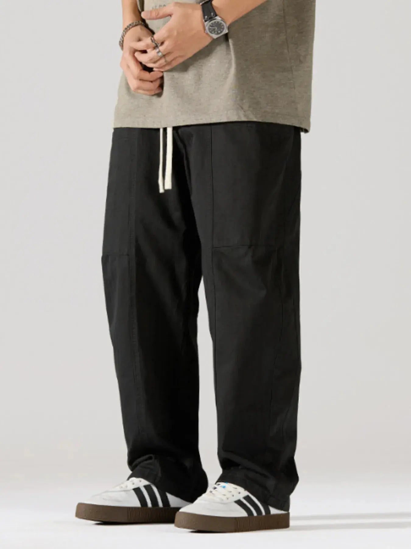 Men's Full Size Relaxed Fit Casual Pants Plus Size Simply Love