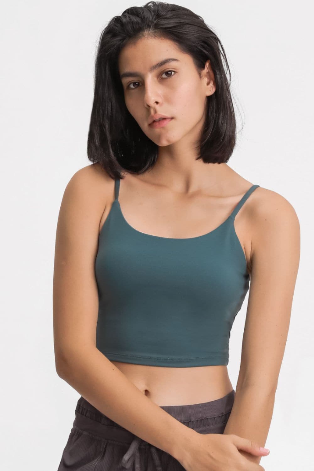 Feel Like Skin Scoop Neck Sports Cami.