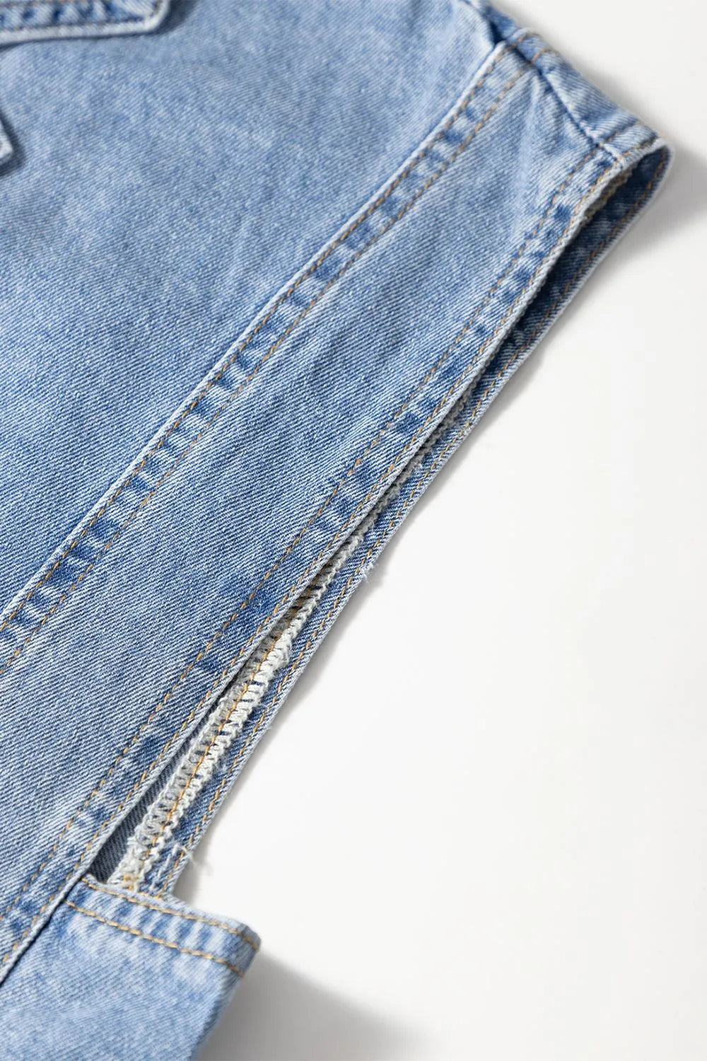 Simply Love: Denim Peplum Top