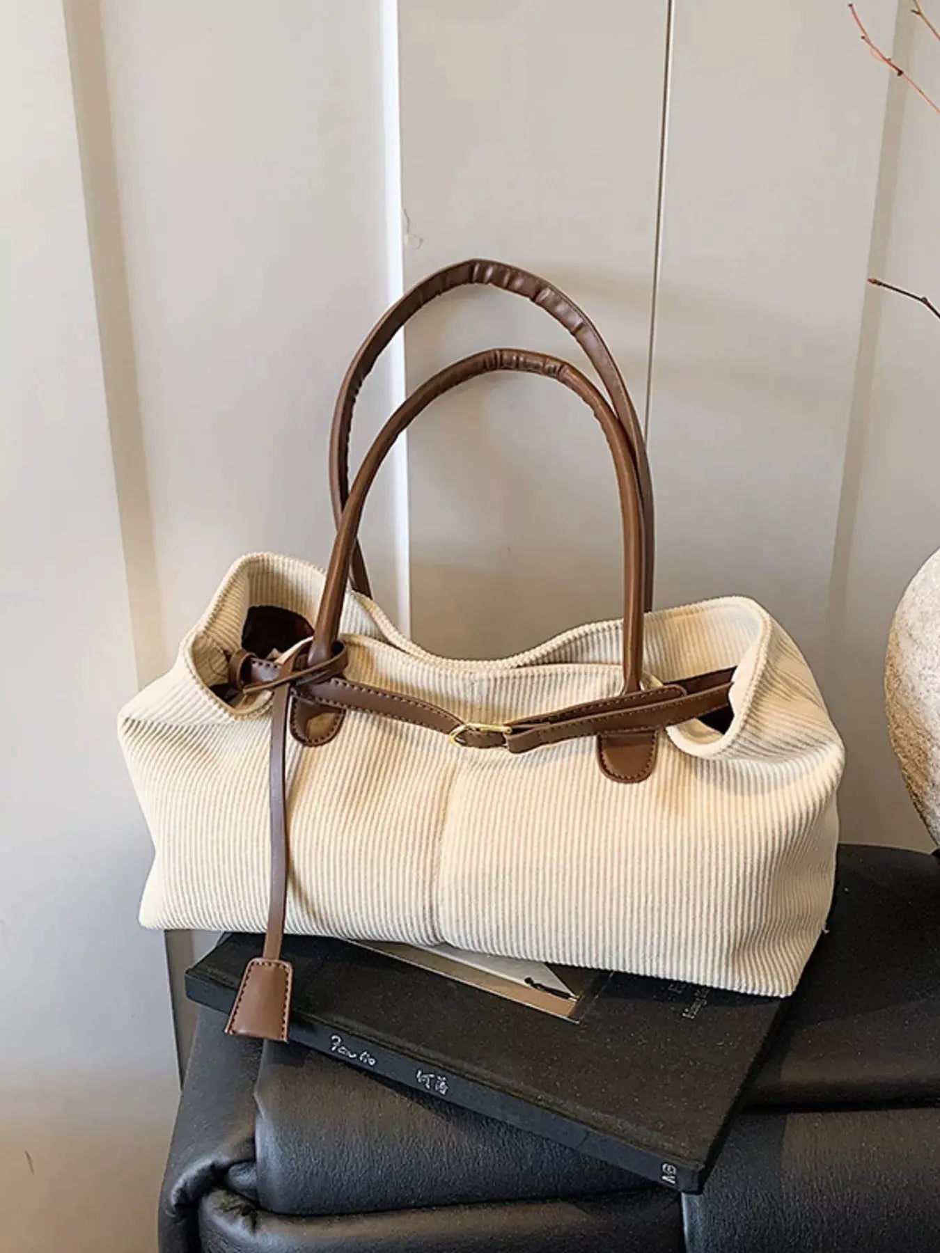 Buckle Decor Shoulder Bag Simply Love