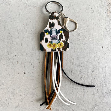 Chimney Shape Fringe Detail Key Chain.