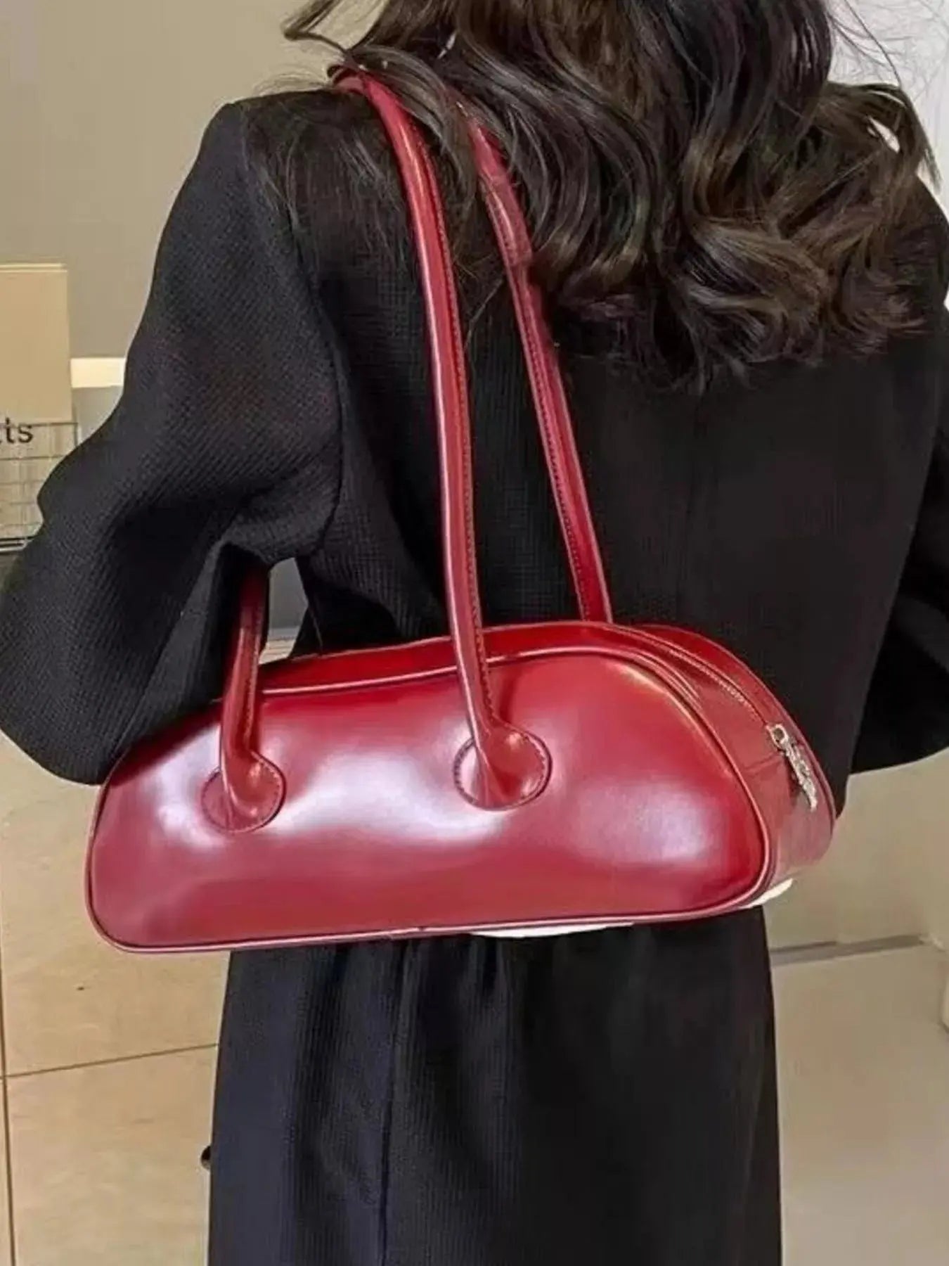 Retro Style Leather Shoulder Bag Simply Love