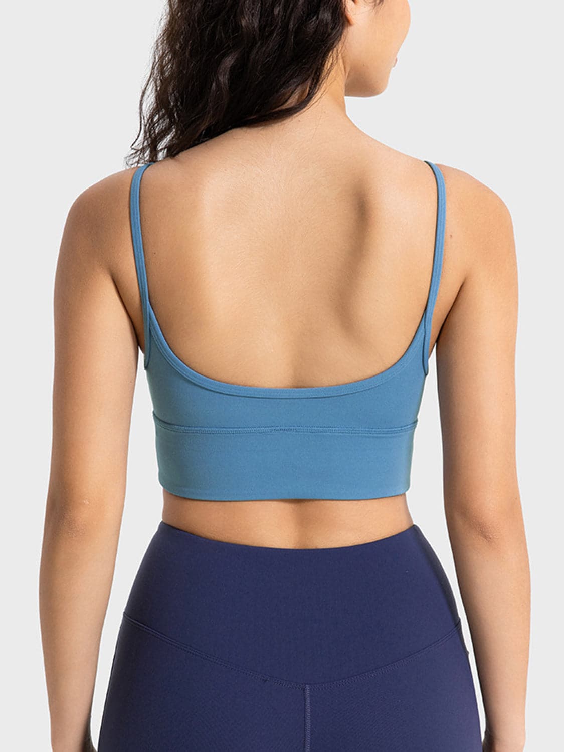 Spaghetti Strap Sport Bra.