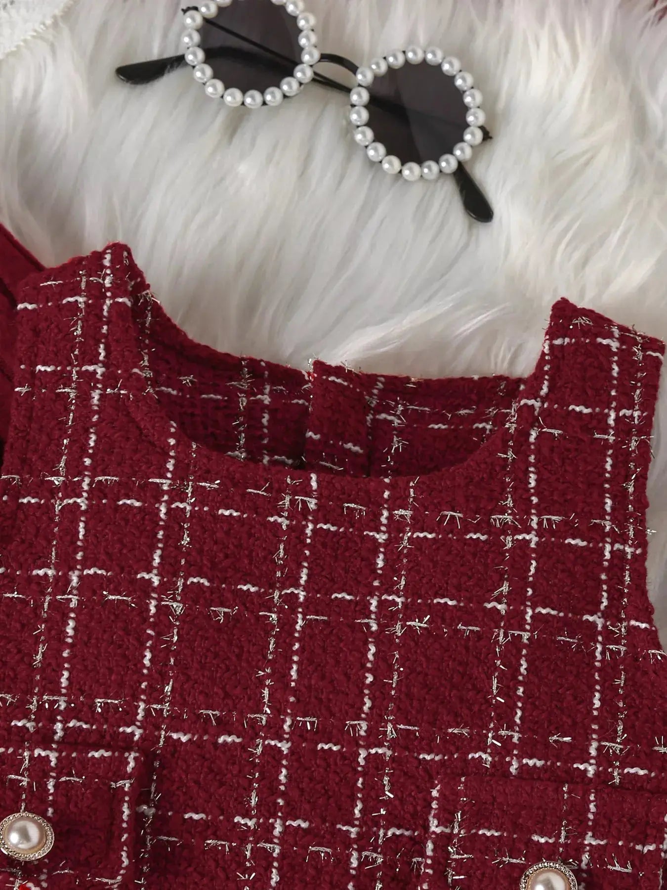 Children's Ribbed Knit Top and Dress Set Simply Love