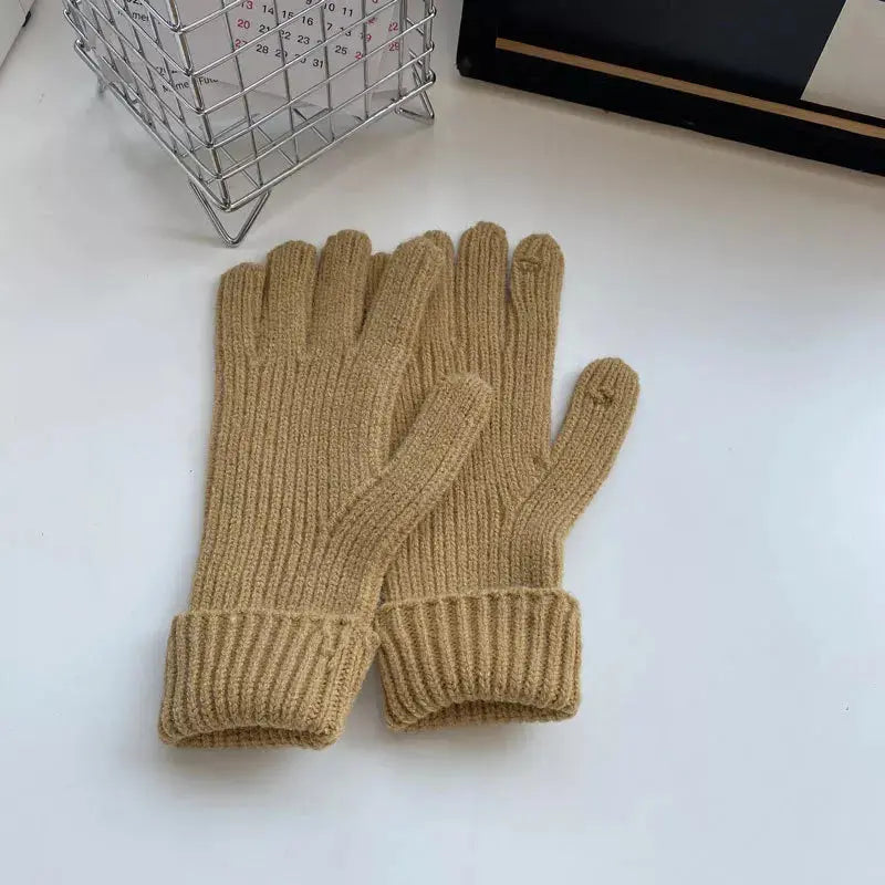 Warm Knitted Winter Gloves Simply Love