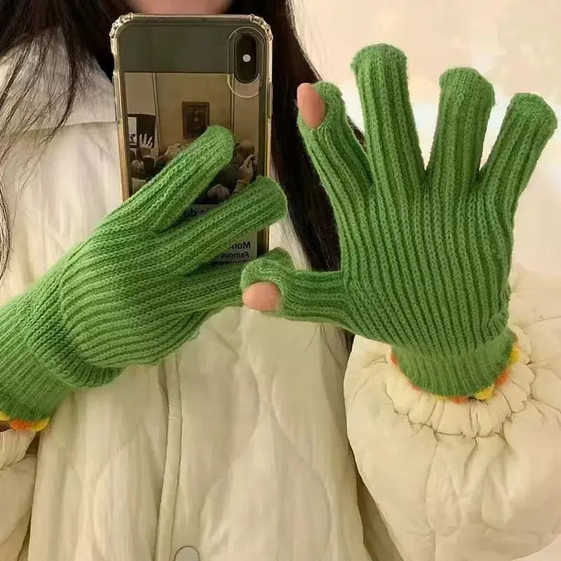 Fingerless Knitted Gloves Simply Love