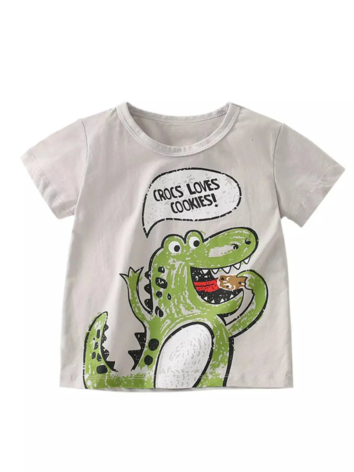 Children's Dinosaur Short Sleeve T-Shirt Simply Love