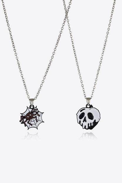 Spooky Charm Two-Piece Necklace Set