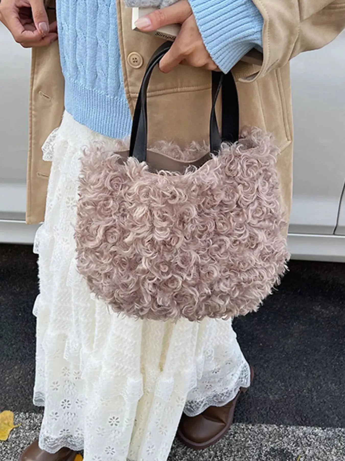 Lightweight Fluffy Handbag Simply Love