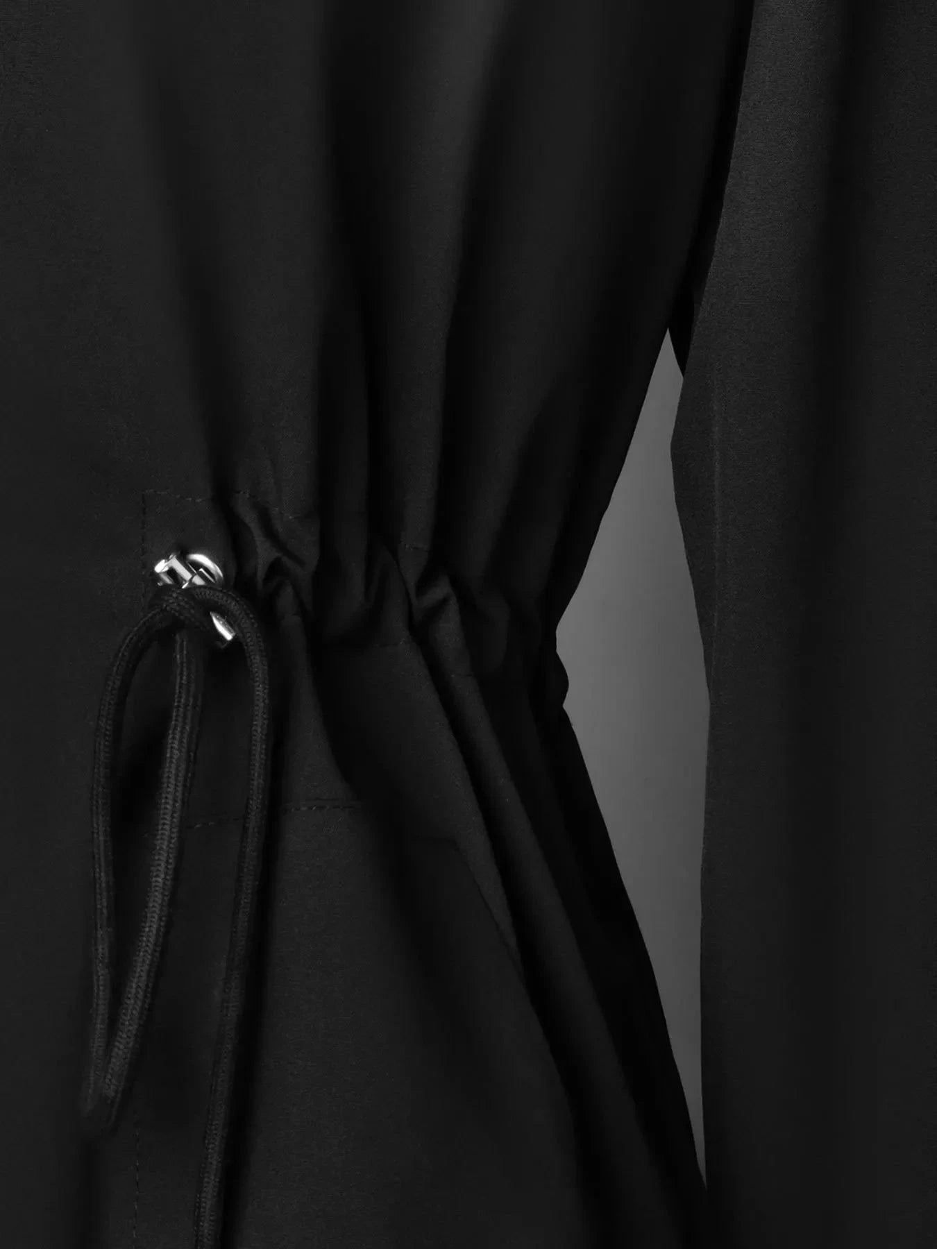 Zip Up Waterproof Hooded Outerwear With Pockets And Drawstring Simply Love