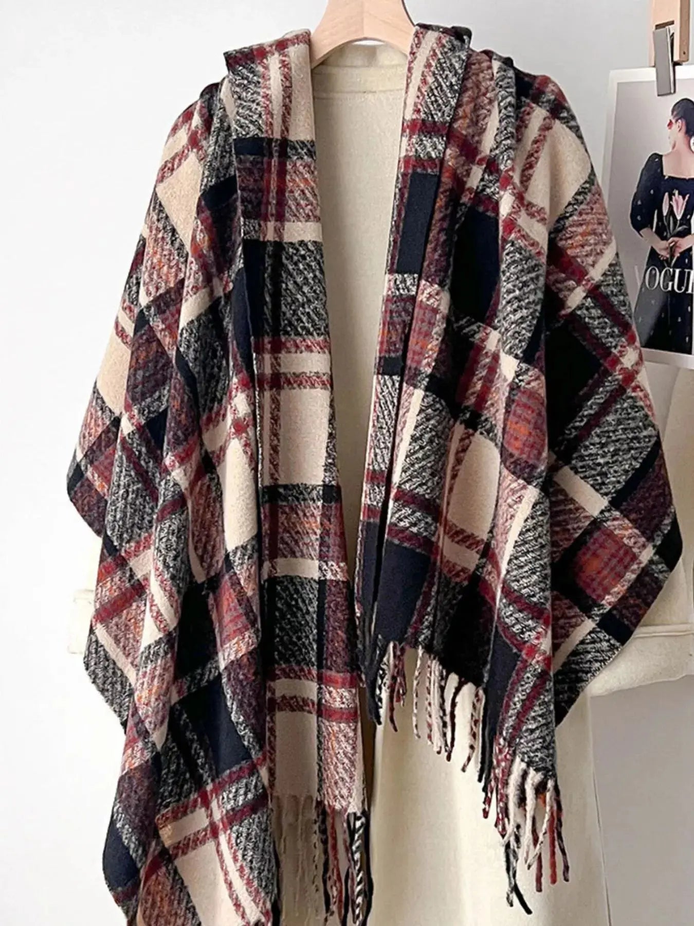 Warm Plaid Winter Scarf Simply Love