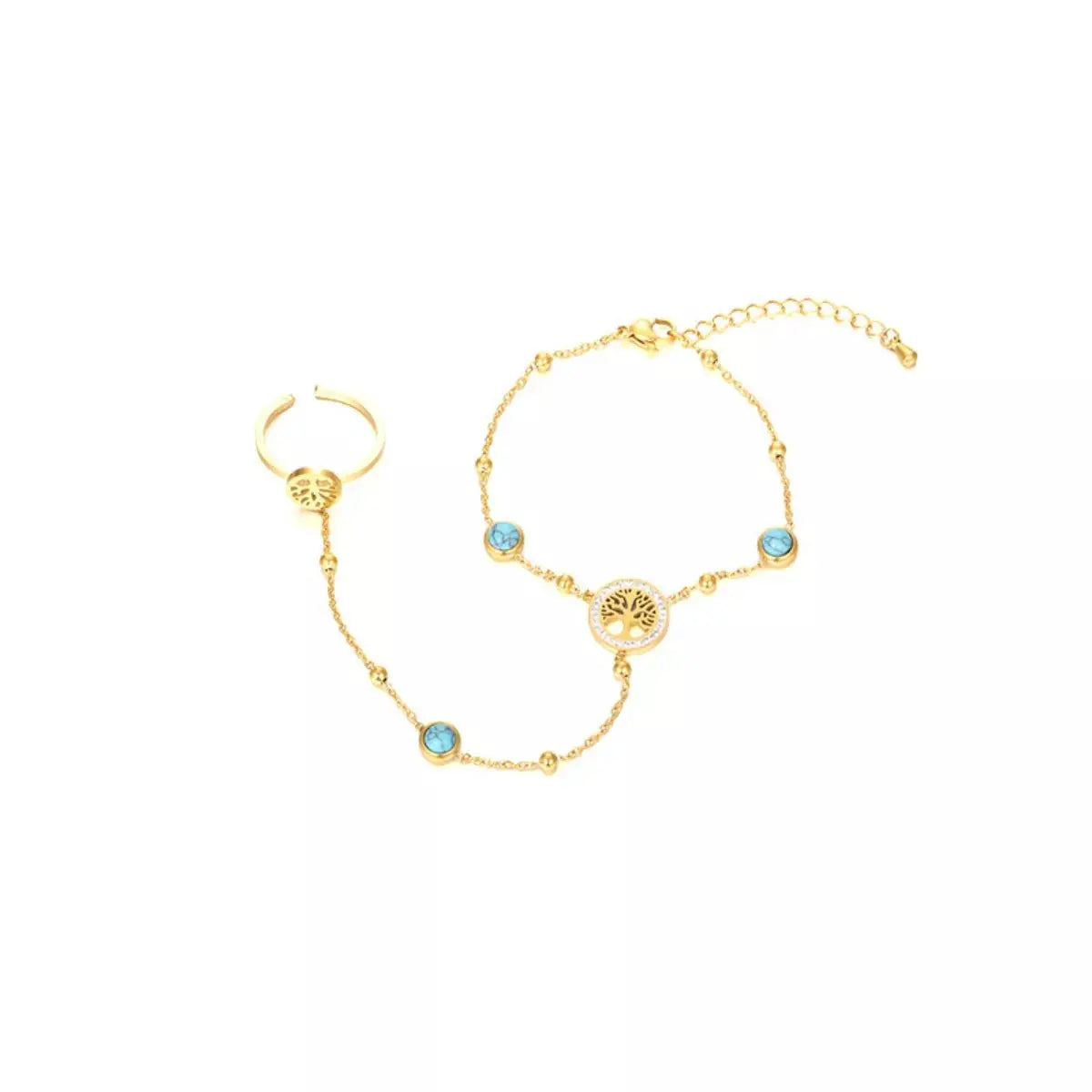 18K Gold-Plated Chain Bracelet Simply Love
