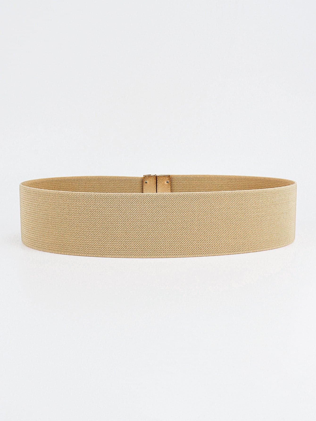 Alloy Buckle Elastic Belt.