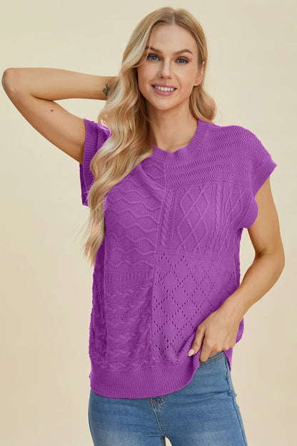 Double Take: Cozy Cable Knit Sweater