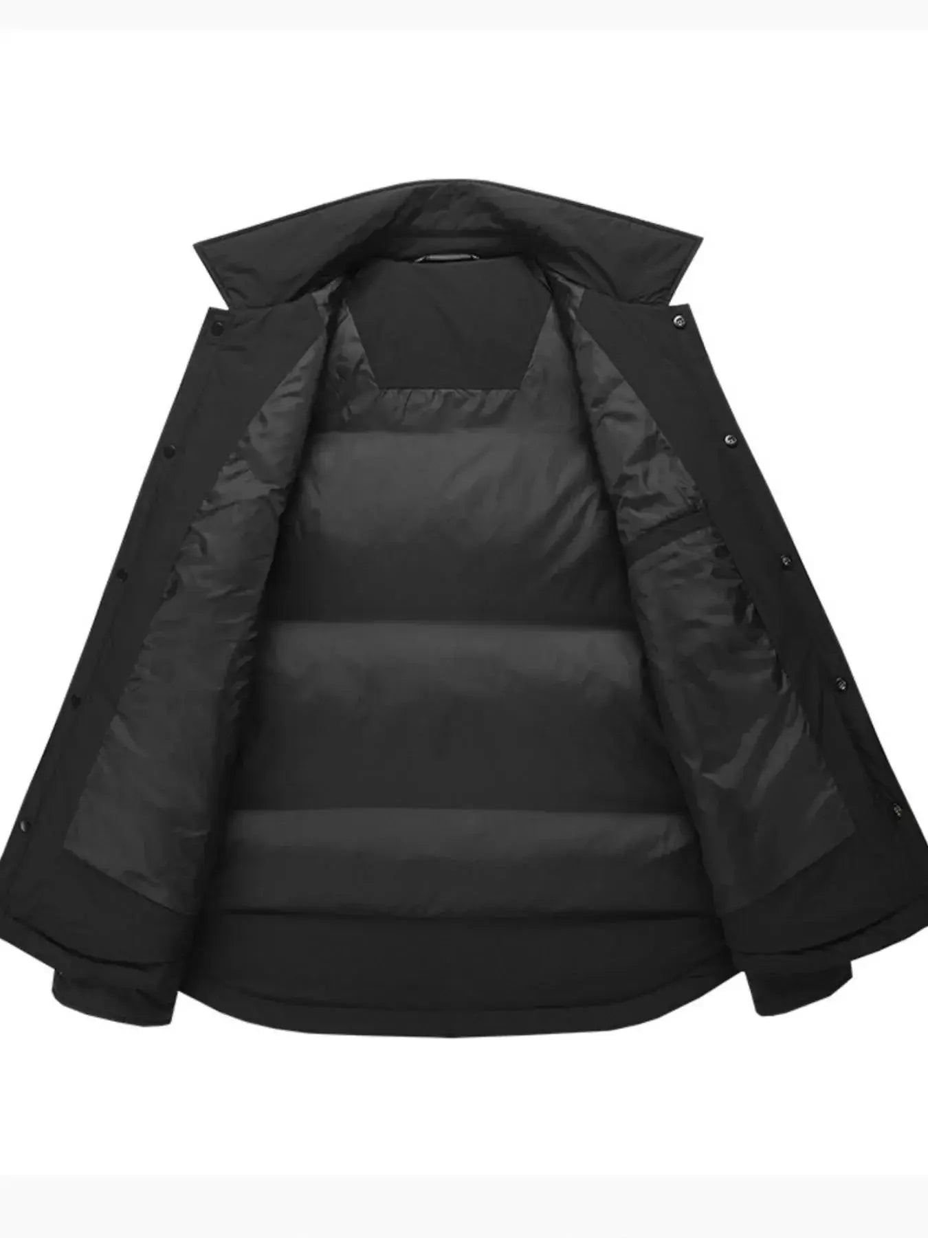 Men’s Plus Size Lightweight Padded Snap-Down Jacket Simply Love