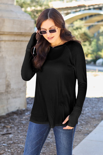 Essential elegance long sleeve tee