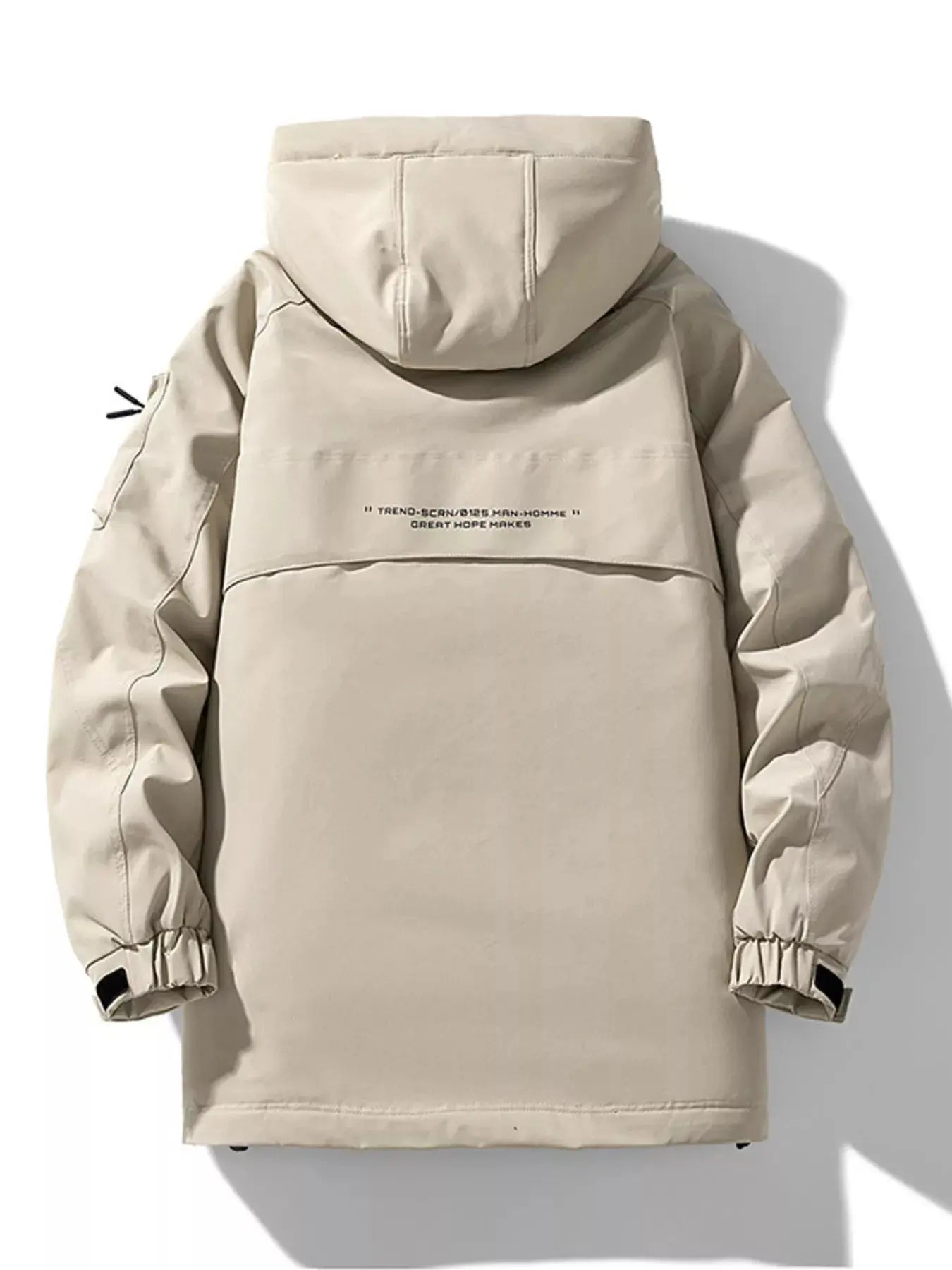 Men's Plus Size Urban Style Hooded Winter Padded Jacket Simply Love
