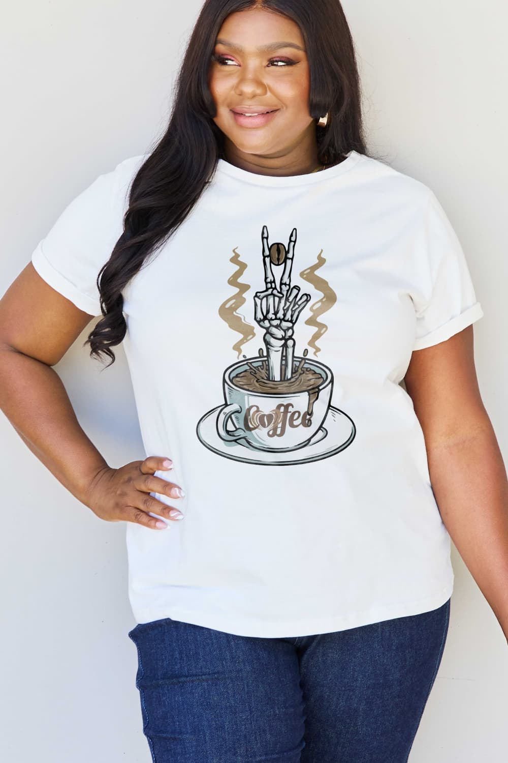 Simply Love: Coffee Graphic Tee Simply Love