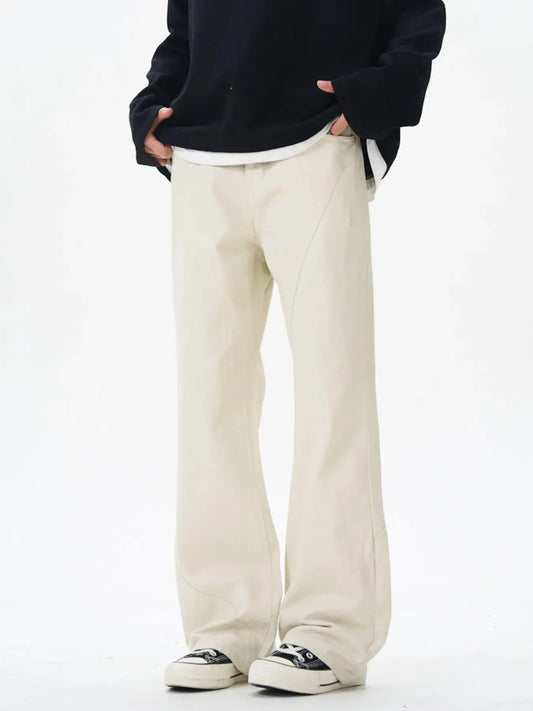 Men's Wide Leg Casual Pants Simply Love