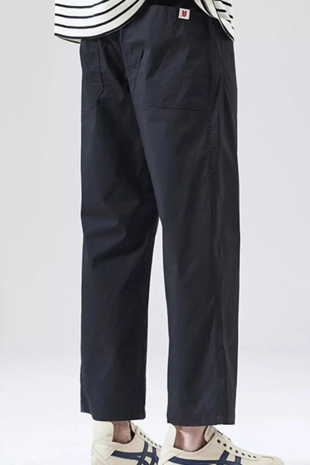 Men's Full Size Casual Loose Fit Cropped Pants Plus Size Simply Love