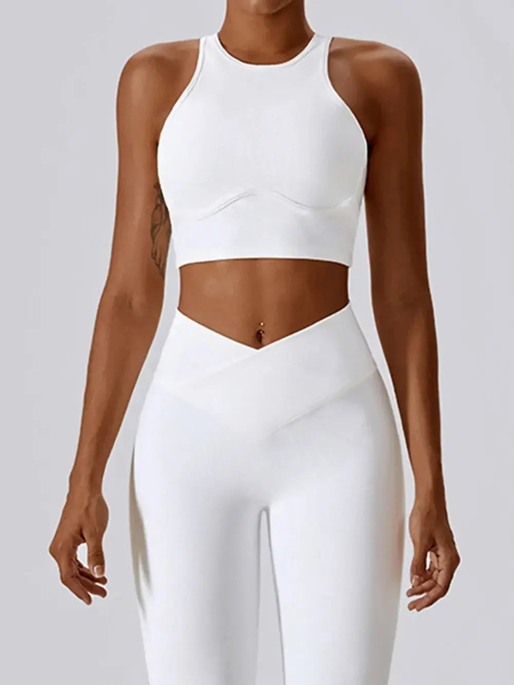 ShopBasicbae: Racerback Tank Top - Cutout Style - Love Salve