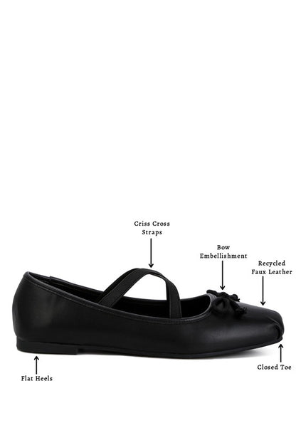 Sustainable elegance: Leina eco-friendly ballet flats