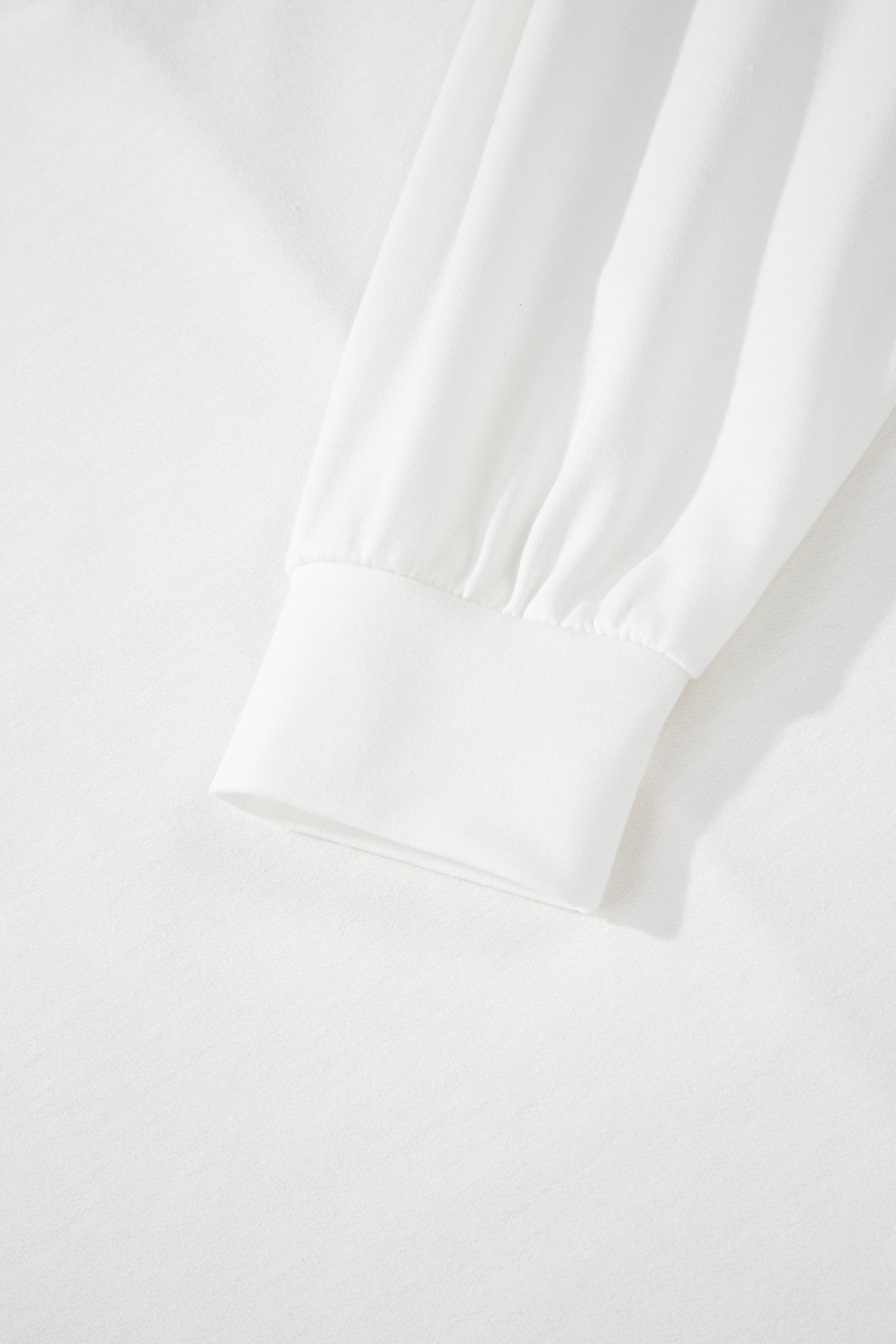 White Exposed Seam Rainbow Stripe Color Block V Neck Loose Long Sleeve Top Women Dear-Lover Dropshipping