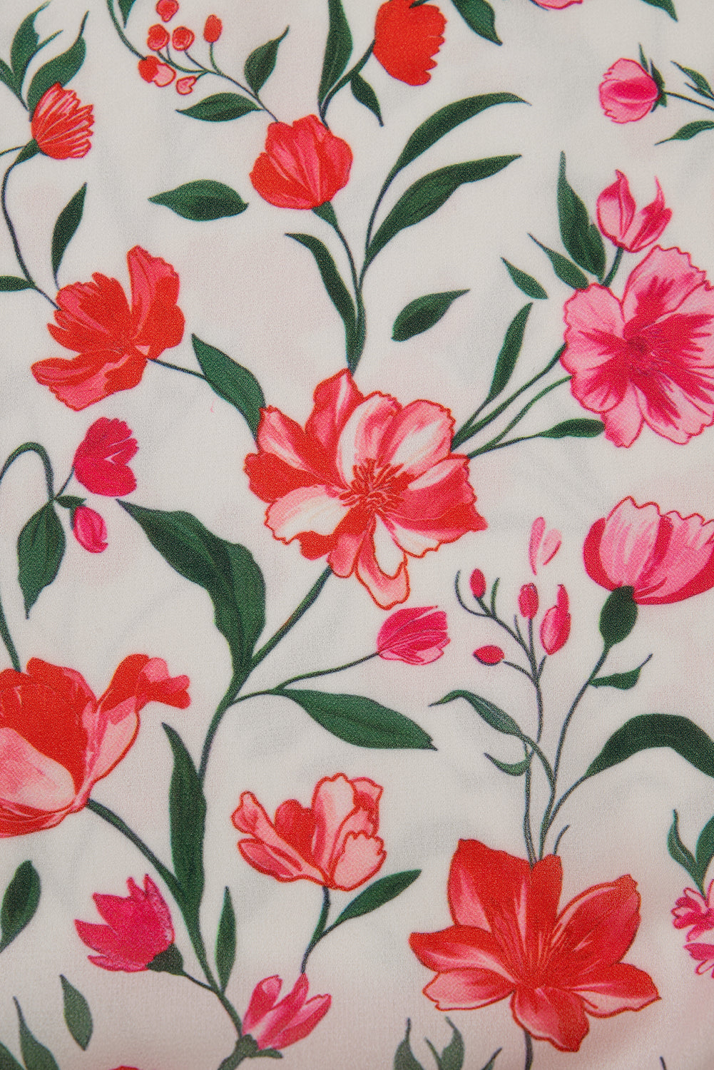 Pink Plus Size Floral Square Neck Puff Sleeve Maxi Dress With Ruffles Dear-Lover Dropshipping