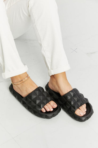 Legend Let's Chill 3D Stud Slide Sandal.