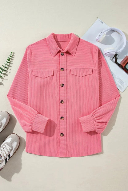 Classic long sleeve blouse - polyester