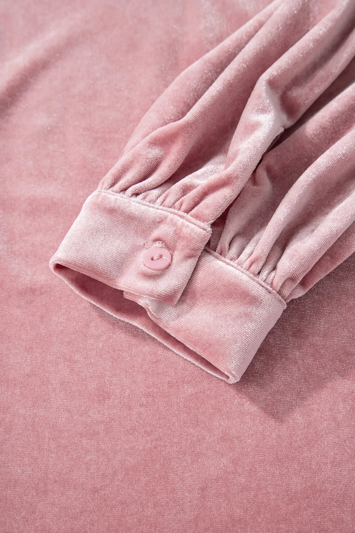 Dear-Lover Velvet Blouse Women's Office Elegant Solid Top w/ Ribbon Bow Detail Dear-Lover Dropshipping