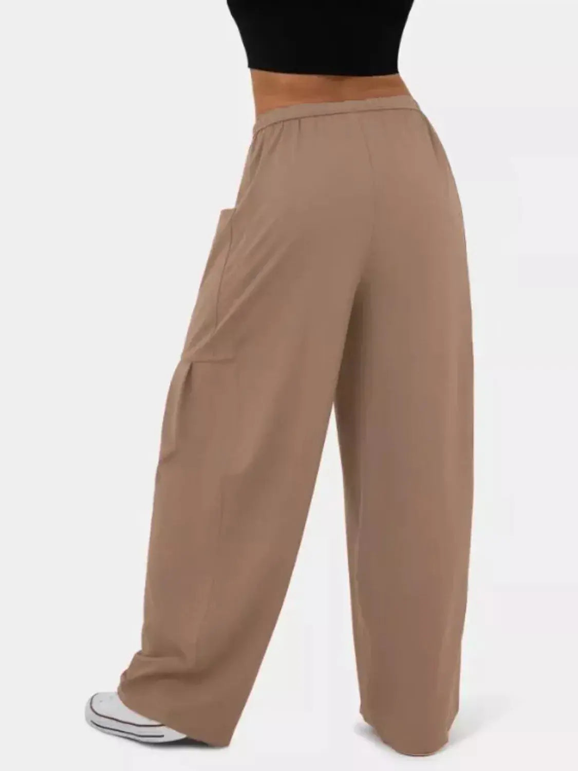 Relaxed Fit Drawstring Pants Simply Love