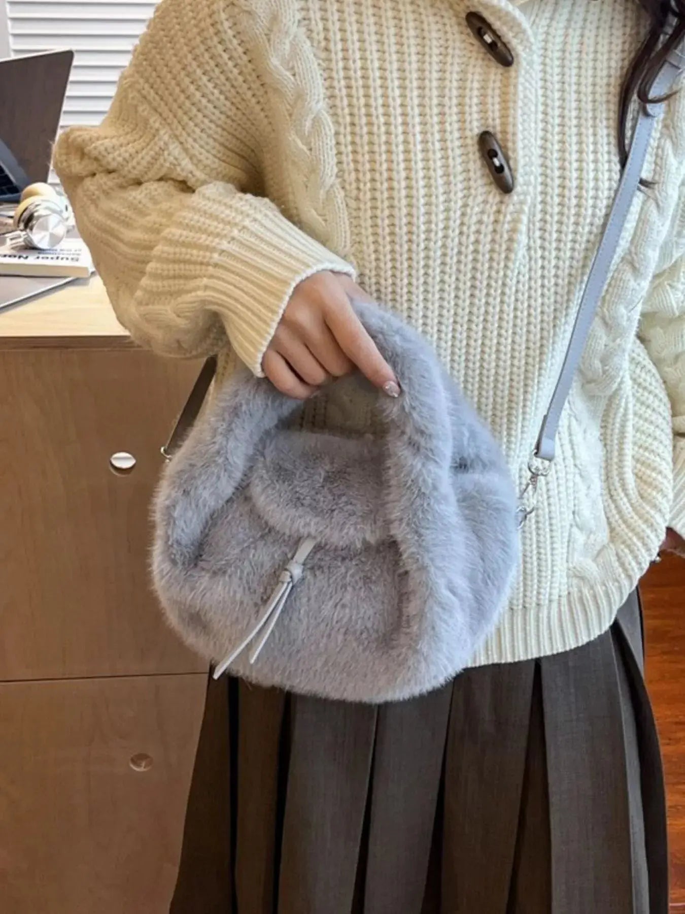 Fluffy Lightweight Handbag Simply Love