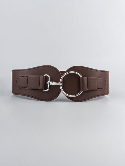 PU Elastic Wide Belt.