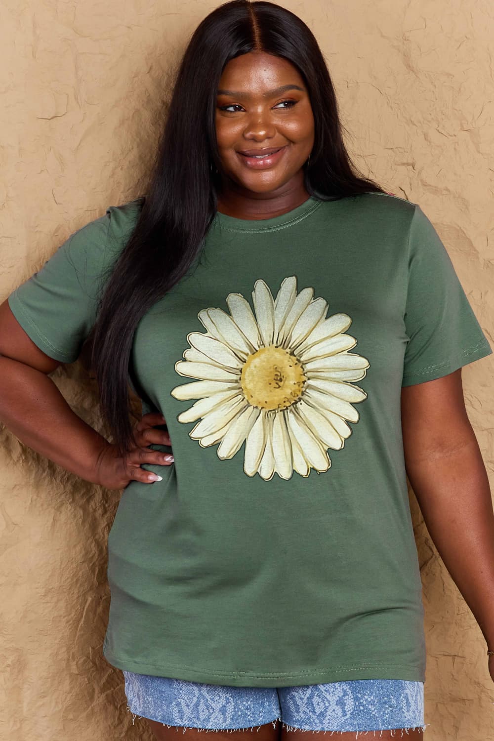 Simply Love: Flower Cotton Tee