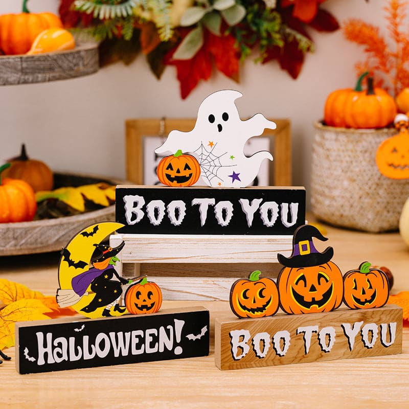 Spooky 2-piece charm ornaments