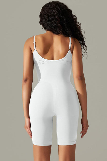 Spaghetti Strap Active Romper.