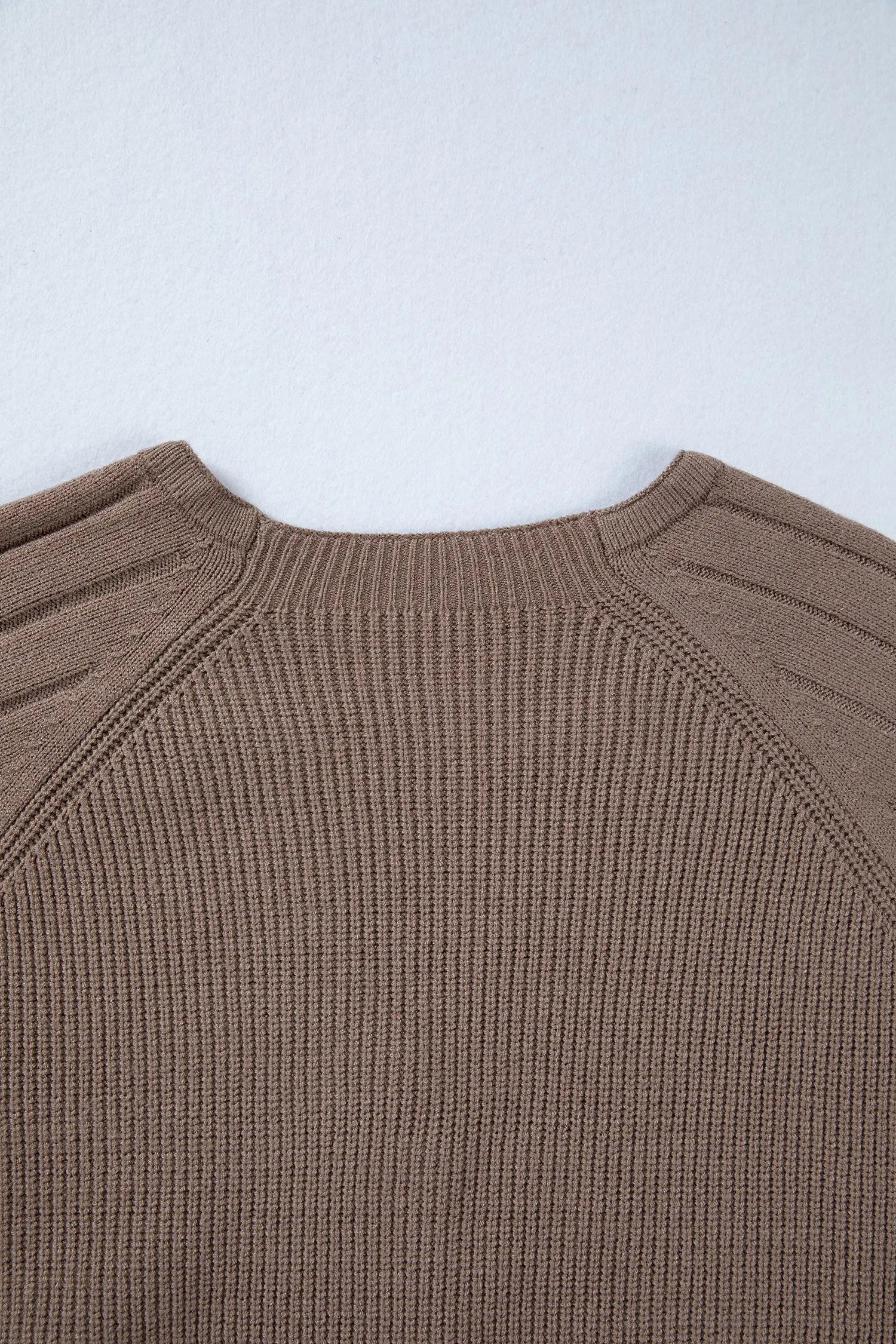 Goat Mixed Texture Knit Button V Neck Cardigan Sweater Dear-Lover Dropshipping