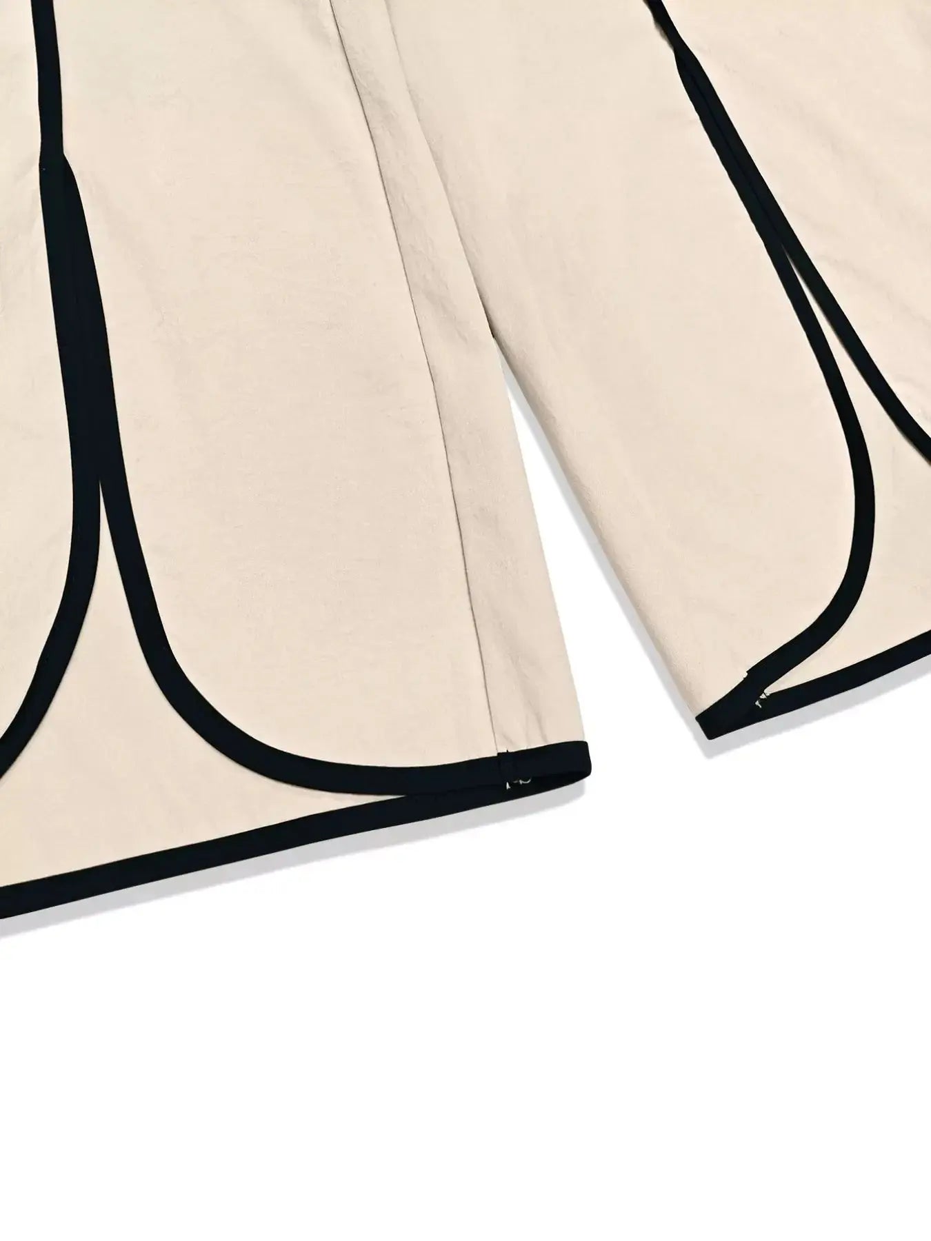 Contrast Trim Top and Wide Leg Pants Set Simply Love