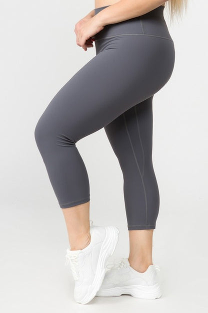 Luxurious comfort capri leggings for active lifestyles