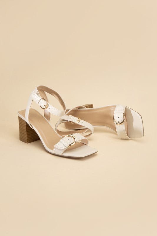 TREATY-S Buckle Sandal Heel.